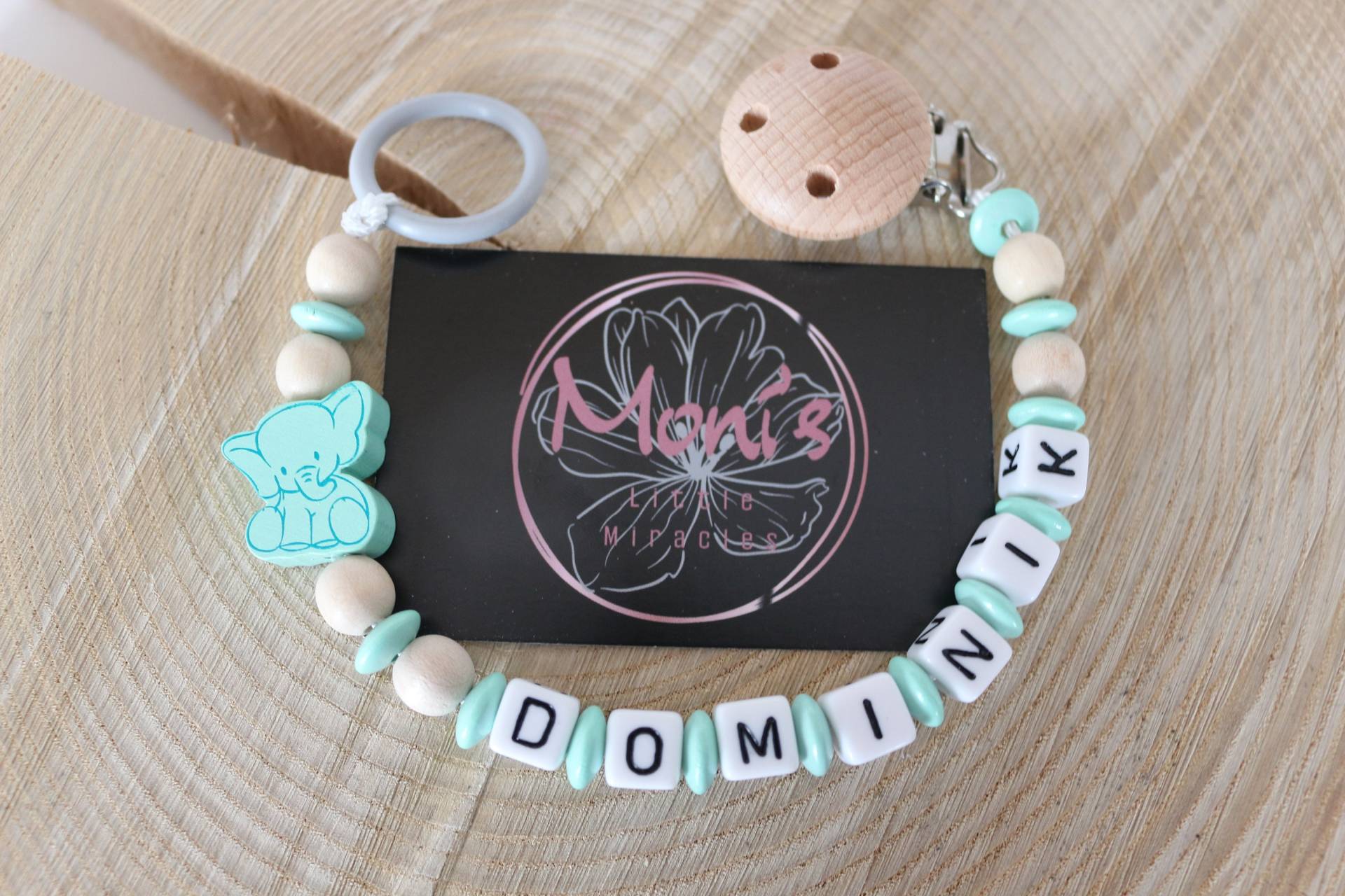 Schnullerketten Personalisiert, Mit Namen, Elefant, Verschiedene Farben, Silikonring, Handmade Schnullerketten Personalisiert, Mit Namen, Elefant, Verschiedene Farben, Silikonring, Handmade von Etsy - MonisLittleMiracles