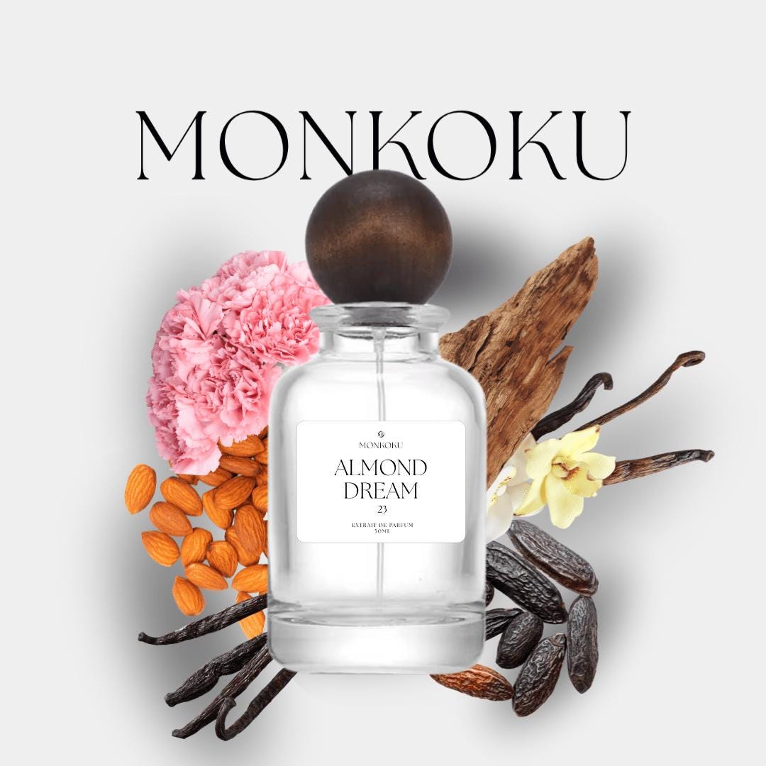 Fragrance Oil Perfume Spray Almond Dream - | Luxus Unisex Duft Mit Vanille, Tonkabohne & Mandel Warm, Süß, Cremig Monkoku 50Ml Fragrance Oil Perfume Spray Almond Dream - | Luxus Unisex Duft Mit Vanille, Tonkabohne & Mandel Warm, Süß, Cremig Monkoku 50Ml von Etsy - MonkokuPerfumes