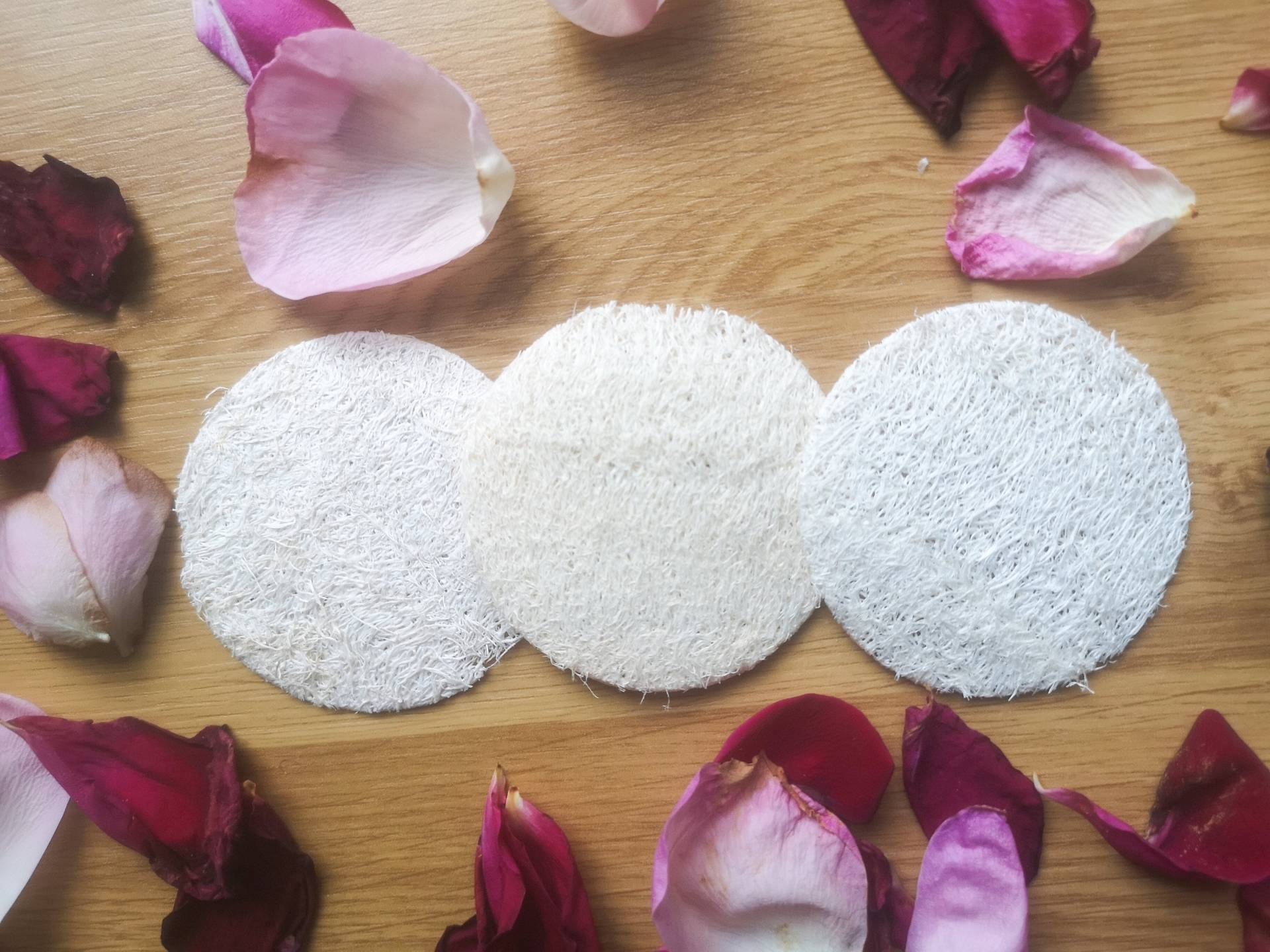 Natürliche Loofah Gesichtspads - Wiederverwendbar | 3Er Set von Etsy - MookaiteAU