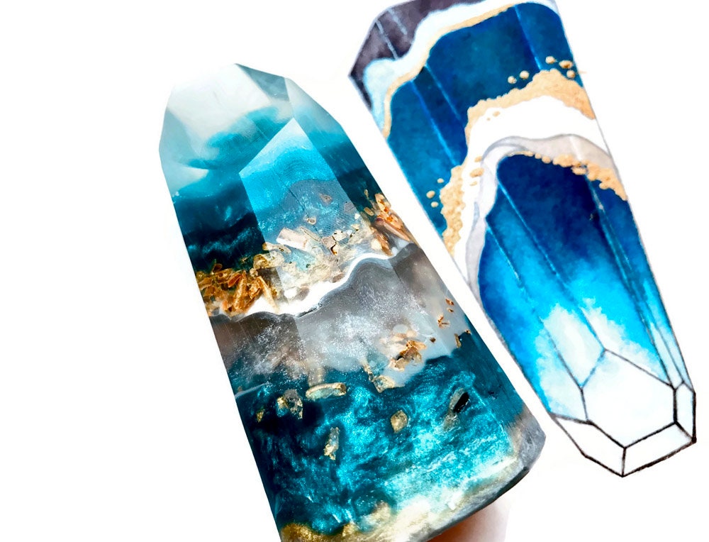 Türkis Crystal Point - Artisan Hand/Bade Glycerin Seife | Sinnliches Sandelholz Duftöl Duft Pm0045 Türkis Crystal Point - Artisan Hand/Bade Glycerin Seife | Sinnliches Sandelholz Duftöl Duft Pm0045 von Etsy - MooncraftApothecary