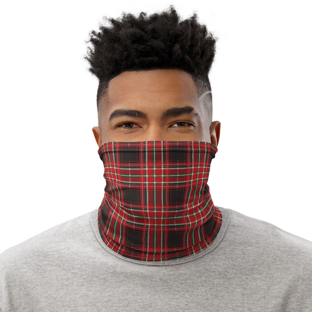 Rot & Schwarz Winter Karierte Halskette Rot & Schwarz Winter Karierte Halskette von Etsy - MooseMtnDesigns