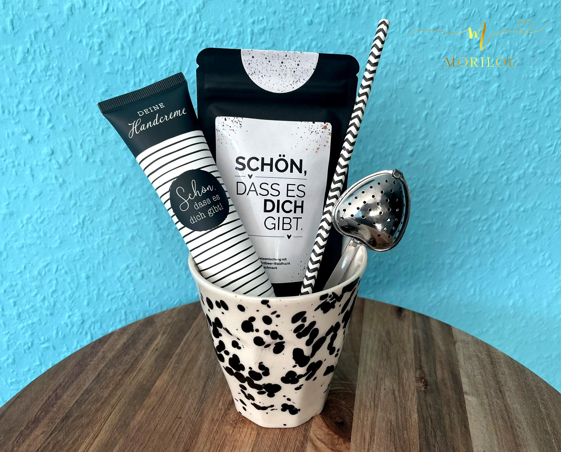 Weihnachtsgeschenk Für Die Freundin, Schön, Dass Es Dich Gibt, Befüllter Porzellan Becher, Tee, Weihnachtsgeschenk, Teegeschenk Mit Becher Weihnachtsgeschenk Für Die Freundin, Schön, Dass Es Dich Gibt, Befüllter Porzellan Becher, Tee, Weihnachtsgeschenk, Teegeschenk Mit Becher von Etsy - Morilou