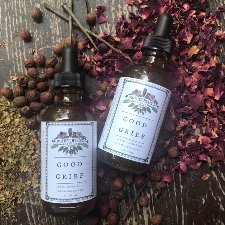 Gute Trauer Kräutertinktur Herzschmerz & Emotionale Unterstützung Gute Trauer Kräutertinktur Herzschmerz & Emotionale Unterstützung von Etsy - MotherHylde