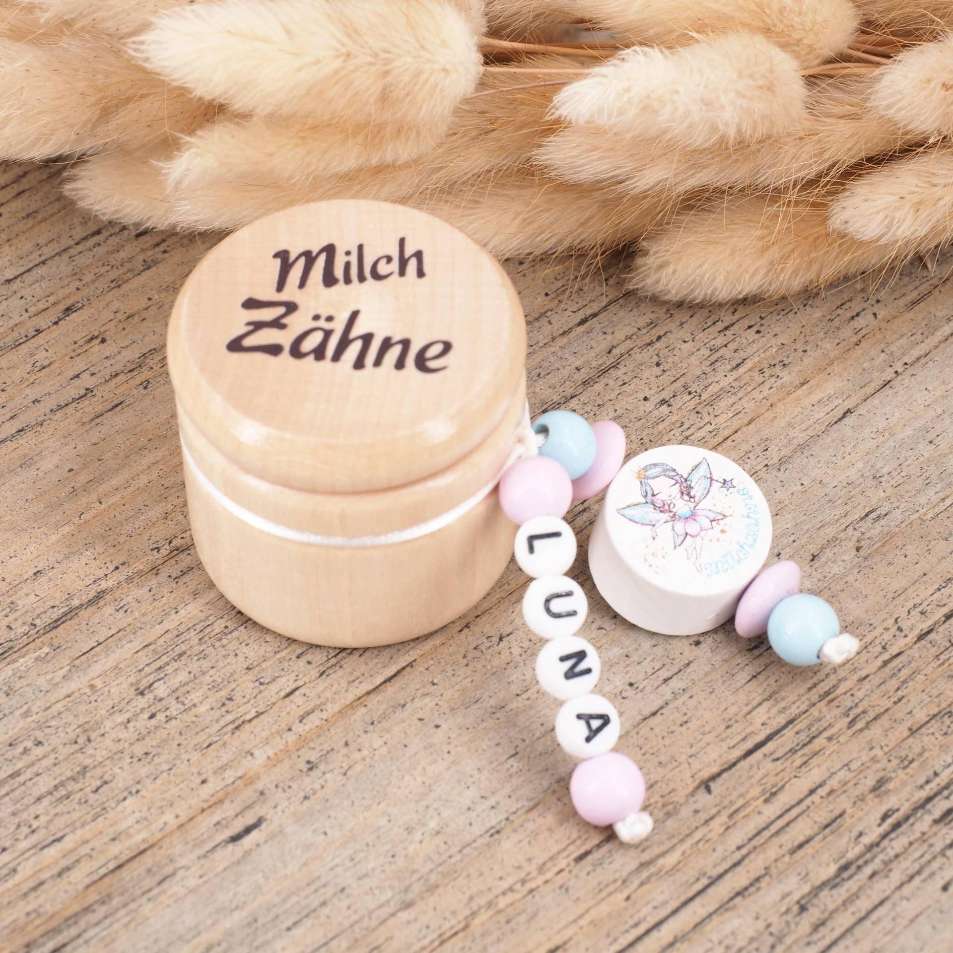 Milchzahndose Mit Namen Fee von Etsy - MotzisBunteWelt2014