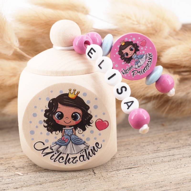 Milchzahndose Mit Namen Prinzessin von Etsy - MotzisBunteWelt2014