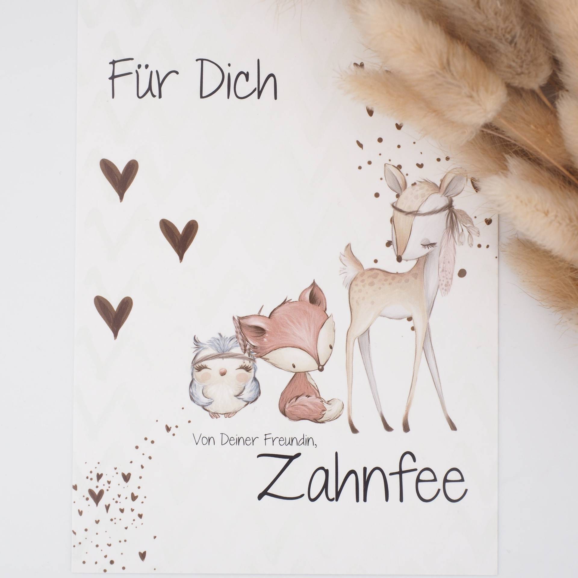 Zahnfee Brief Karte Waldtiere Zahnfee Brief Karte Waldtiere von Etsy - MotzisBunteWelt2014