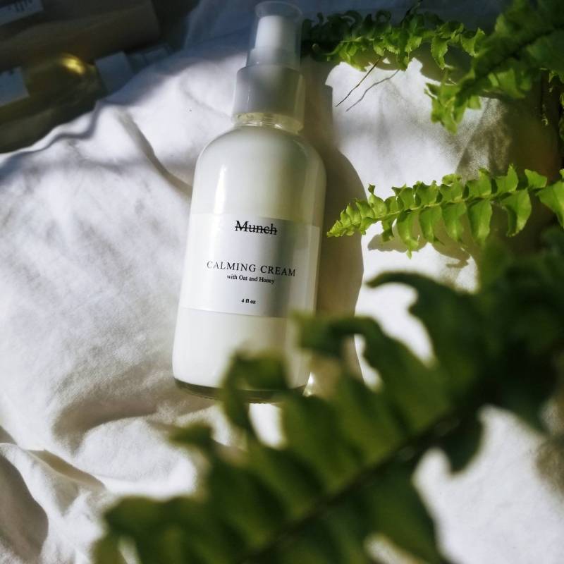 Ruhe | Natürliche, Nicht Parfümierte Feuchtigkeitscreme Mit Hafer Und Honig Ideal Für Empfindliche Haut 125 Ml von Etsy - MunchCosmetics