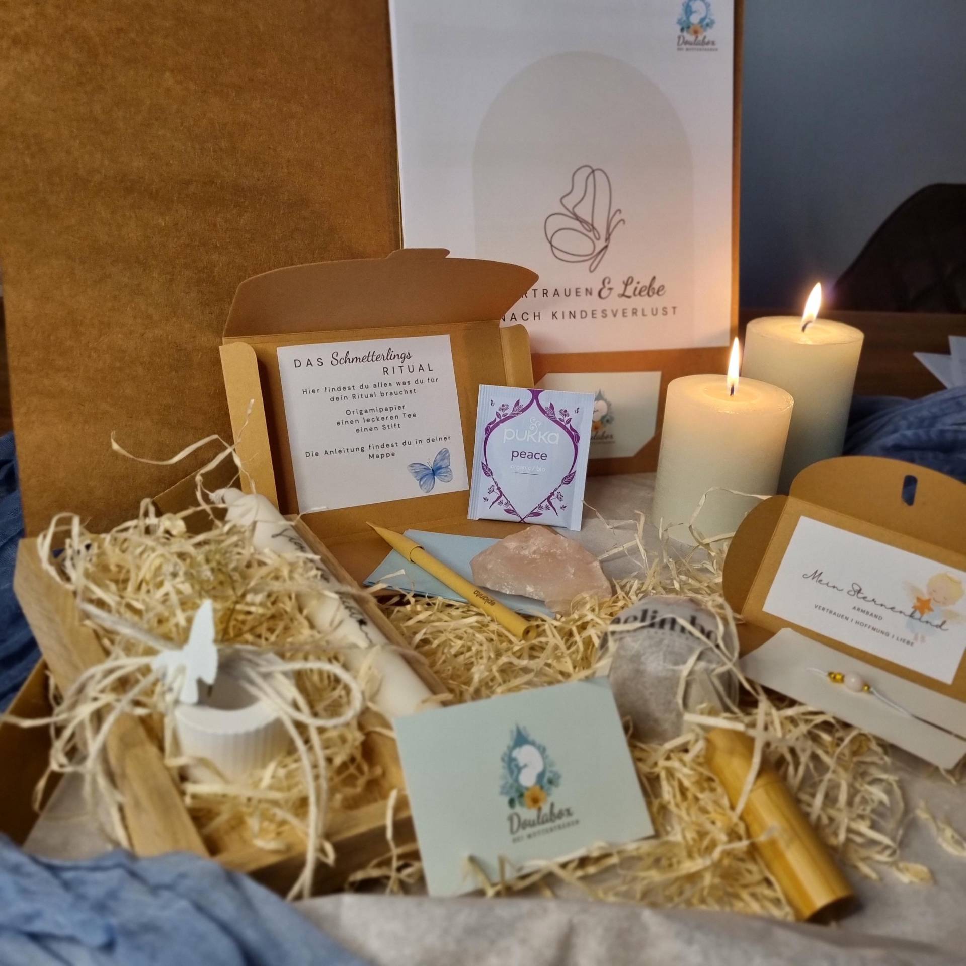 Geschenkbox " Die Doulabox - Vertrauen Und Liebe Nach Fehlgeburt/Kindesverlust" Geschenke & Rituale Für Sternenkindeltern I Fehlgeburt Geschenkbox " Die Doulabox - Vertrauen Und Liebe Nach Fehlgeburt/Kindesverlust" Geschenke & Rituale Für Sternenkindeltern I Fehlgeburt von Etsy - Muttertraenen