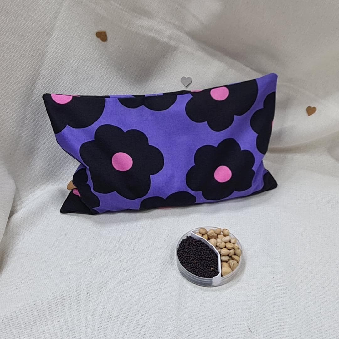 Flower-Collection Purple & Black Wärmekissen Mit Waschbarer Außenhülle Für Wohligwarme Wintertage. Kirschkerne Rapssamen Überzug Coldpack Flower-Collection Purple & Black Wärmekissen Mit Waschbarer Außenhülle Für Wohligwarme Wintertage. Kirschkerne Rapssamen Überzug Coldpack von Etsy - MyEllmar