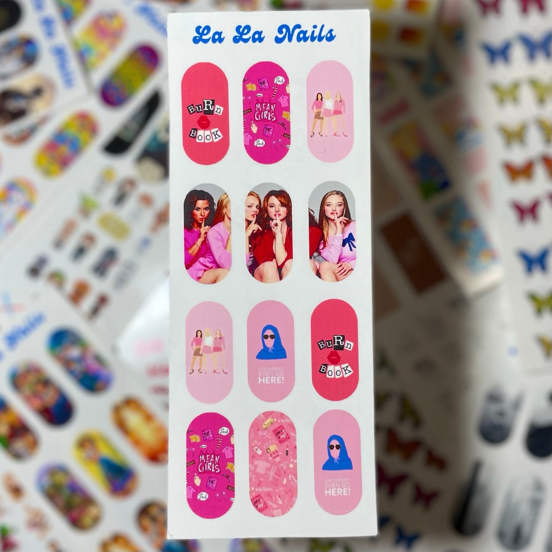 Mean Girls Nail Aufkleber/Wasserrutschen Mean Girls Nail Aufkleber/Wasserrutschen von Etsy - MyLaLaNails