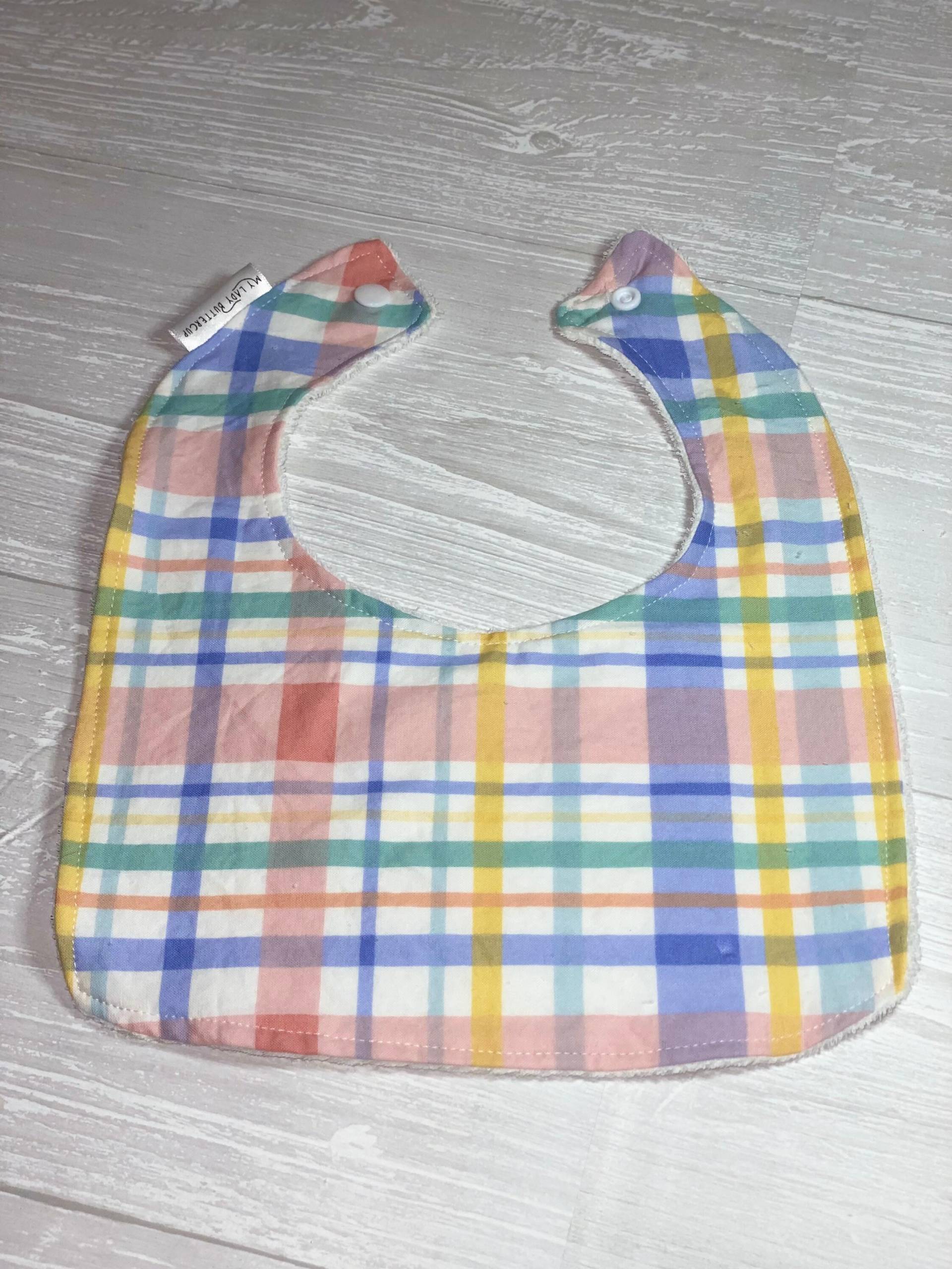 Pastell Kariertes Bib Pastell Kariertes Bib von Etsy - MyLadyButtercup
