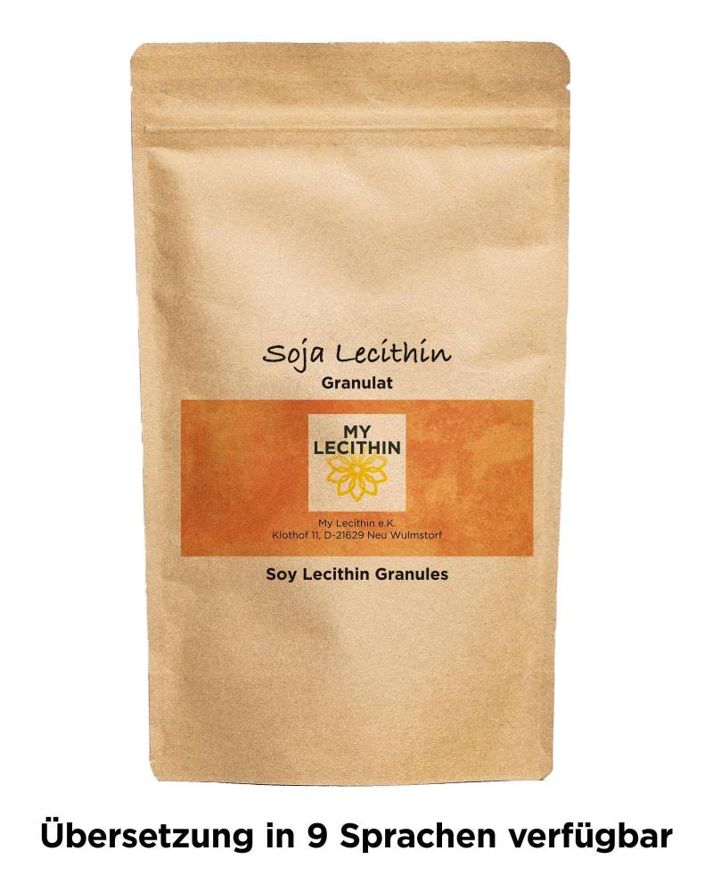 Soya Lecithin Granules | Produced in Germany Gmo-Free Vegan 250Gr von Etsy - MyLecitin