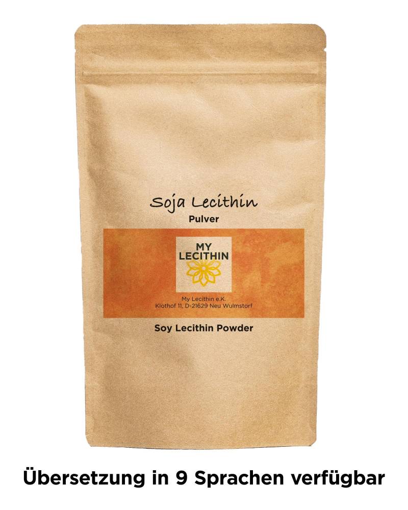 Soya Lecithin Powder | Pure Produced in Germany Gmo-Free Vegan 250Gr von Etsy - MyLecitin
