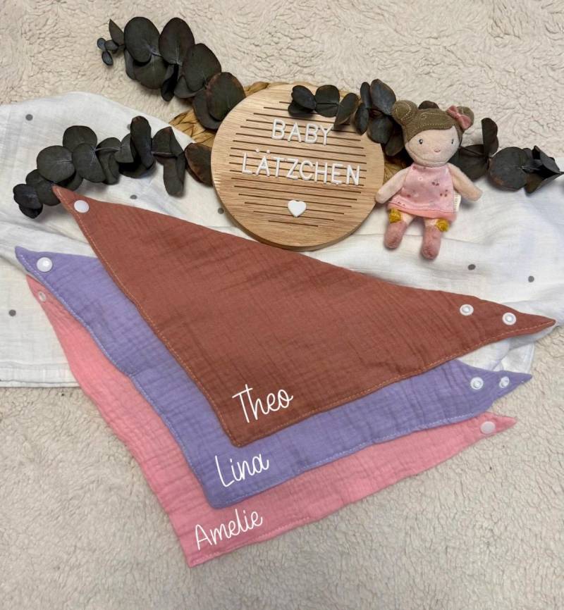 Halstuch/Lätzchen Baby Personalisiertes Halstuch/ Personalisierte Geschenke Schwangerschaft Geburt Individuell Name von Etsy - MyLittleBodies