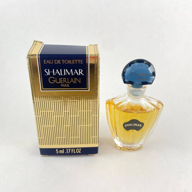 Guerlain Shalimar Vintage Mini Parfüm Flasche 5 Ml Eau De Toilette Miniatur von Etsy - MyLittleScents