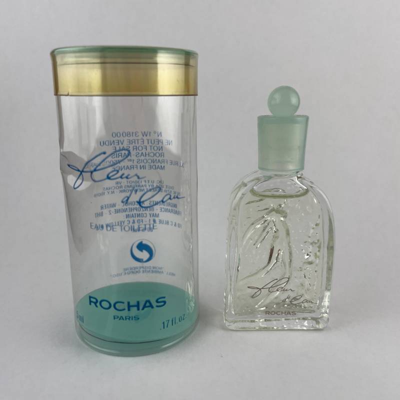 Rochas Fleur D'eau Vintage Mini Parfüm Flasche 5 Ml Eau De Toilette Miniatur von Etsy - MyLittleScents