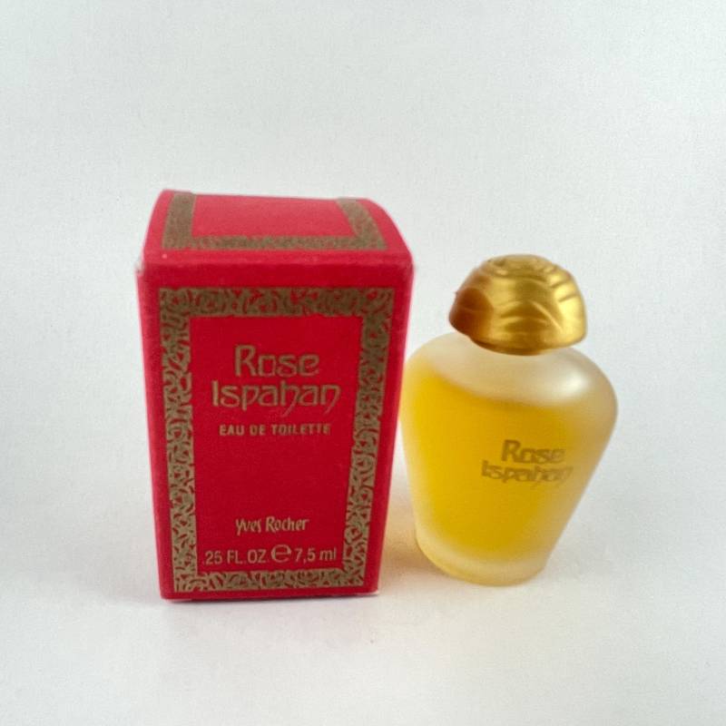 Rose Ispahan Yves Rocher Vintage Mini Parfüm Flasche - 0, 25 Oz 7, 5 Ml/Eau De Toilette Miniature von Etsy - MyLittleScents