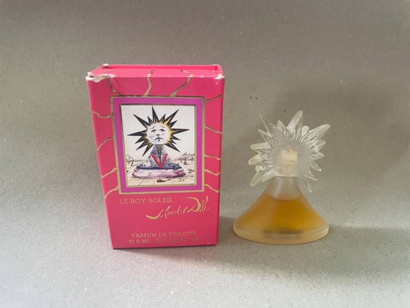 Salvador Dali Le Roy Soleil Vintage Mini Parfüm Flasche 0, 5 Unzen 5 Ml Parfum De Toilette Miniature von Etsy - MyLittleScents