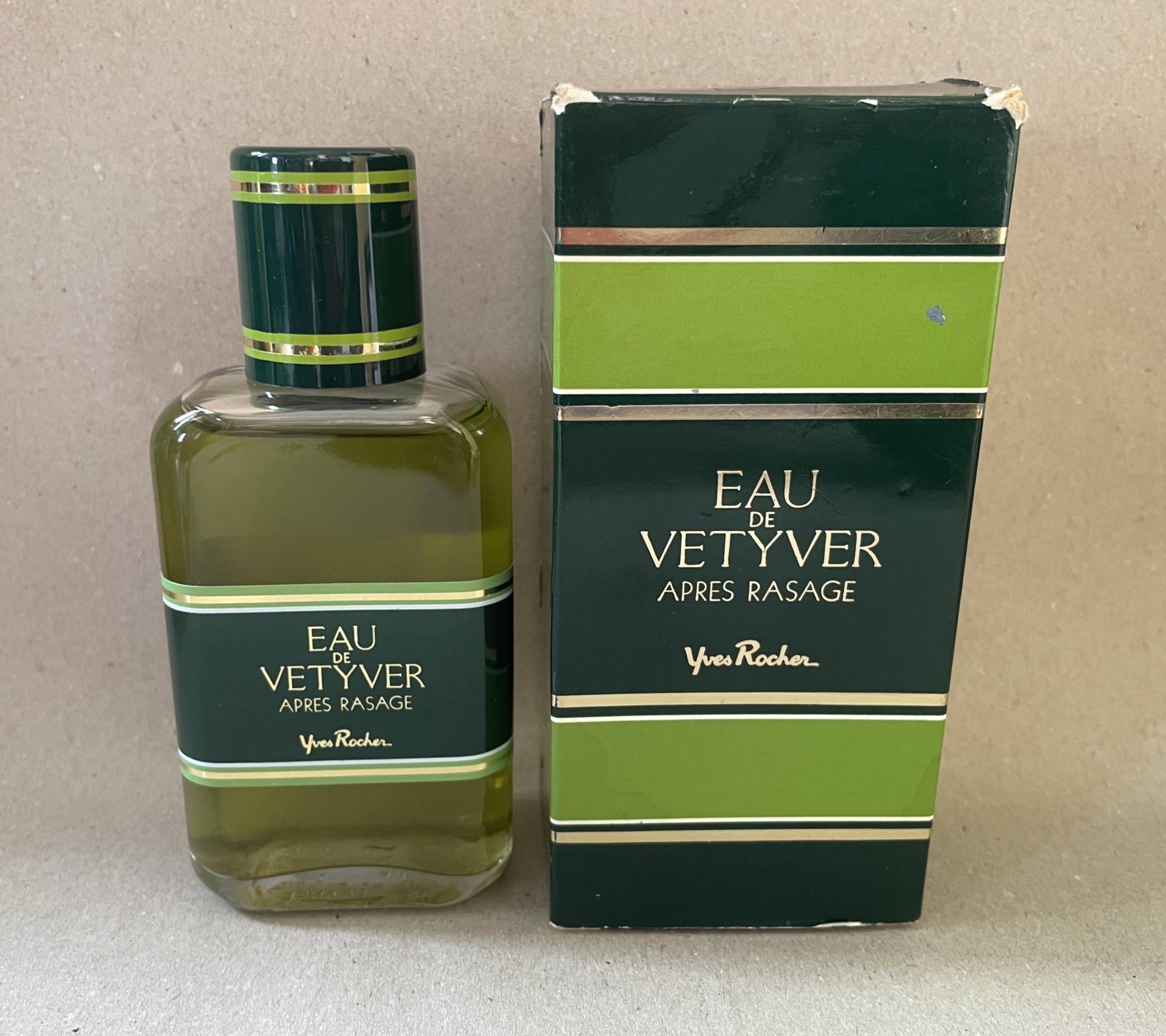 Vintage Parfüm Yves Rocher Eau De Vetyver 100 Ml 3, 4 Oz Aftershave Box von Etsy - MyLittleScents