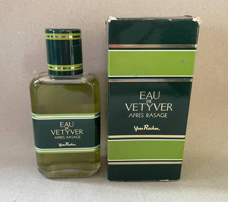 Vintage Parfüm Yves Rocher Eau De Vetyver 100 Ml 3, 4 Oz Aftershave Box von Etsy - MyLittleScents