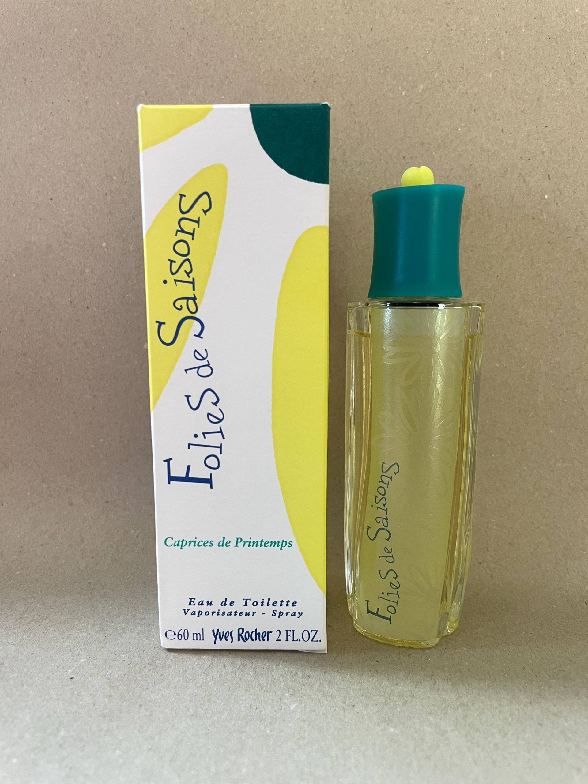 Vintage Parfüm Yves Rocher Folies De Saisons Caprices Printemps 2 Oz 60 Ml Eau Toilette von Etsy - MyLittleScents