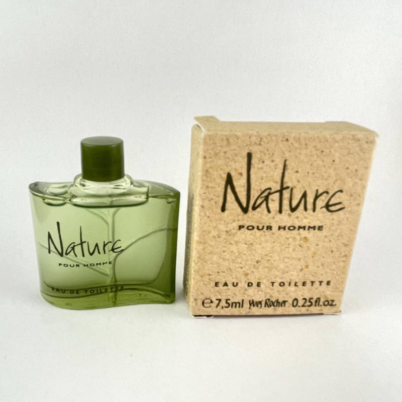 Yves Rocher Nature Pour Homme Vintage Mini Parfüm Glasflasche 7, 5 Ml 0, 25 Oz Eau De Toilette Miniature von Etsy - MyLittleScents