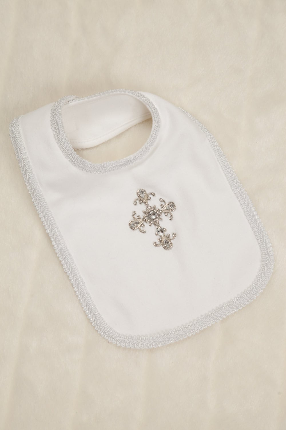 Baby Junge Weiß Taufe Lätzchen Mit Strass Kreuz von Etsy - MyLolliflopsLLC