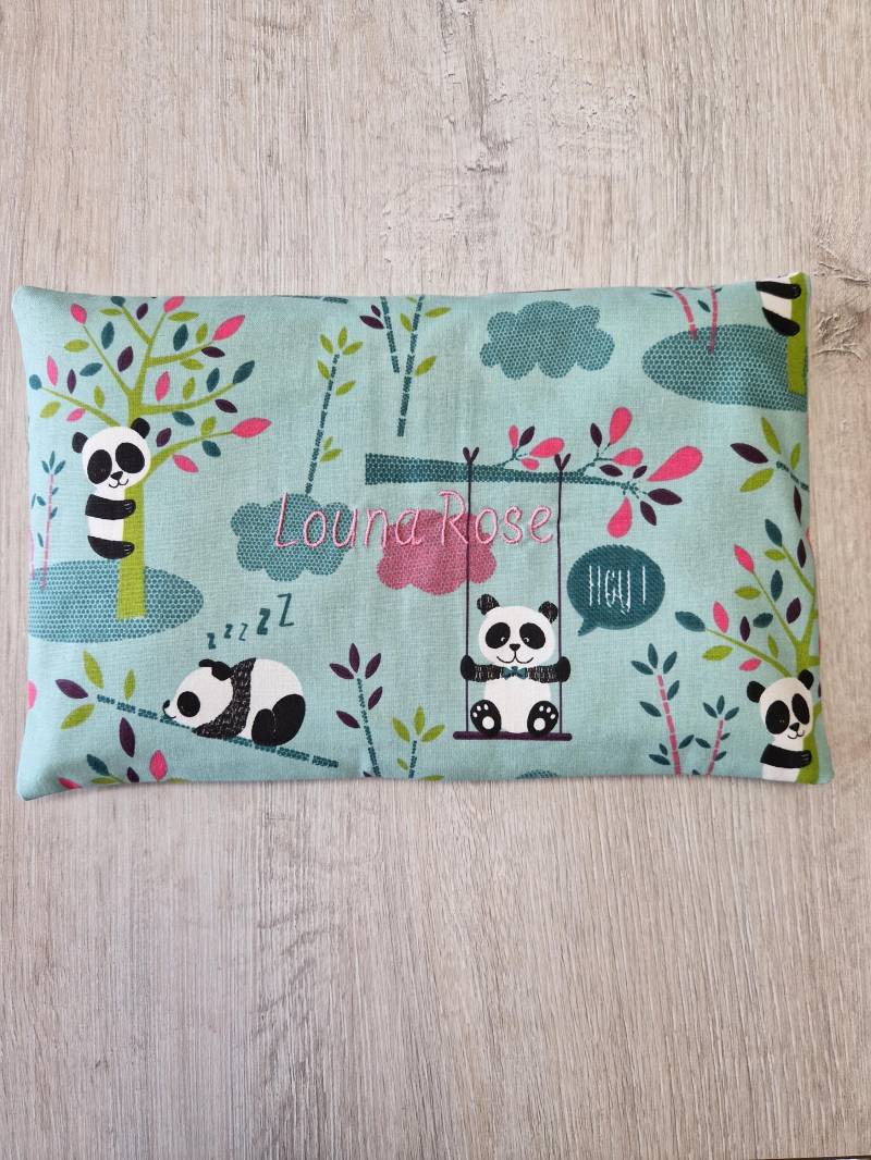 Kirschkernkissen Personalisierbar Mit Namen/Rapssamenkissen Wärmekissen Waschbar Kühlkissen/ Körnerkissen/ Baumwolle Panda von Etsy - MyMarelle