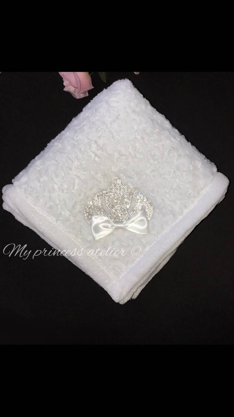 Baby Decke/ Taufdecke/ Unisex Widmungsdecke/ Weiße Decke Baby Decke/ Taufdecke/ Unisex Widmungsdecke/ Weiße Decke von Etsy - MyPrincessAtelier