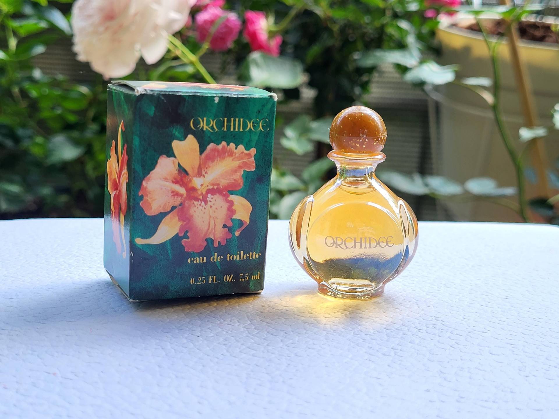 Orchidee Yves Rocher Parfum Miniatur 7, 5 Ml | 0.25 Fl.oz Vintage von Etsy - MyStyleFashionCo