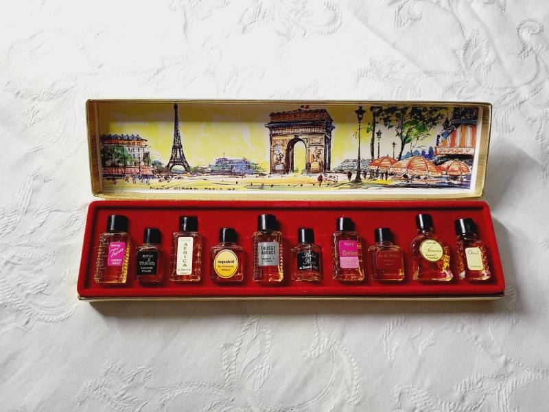 Vintage Parfums De France Mini Parfum 10 Stück Set von Etsy - MyStyleFashionCo