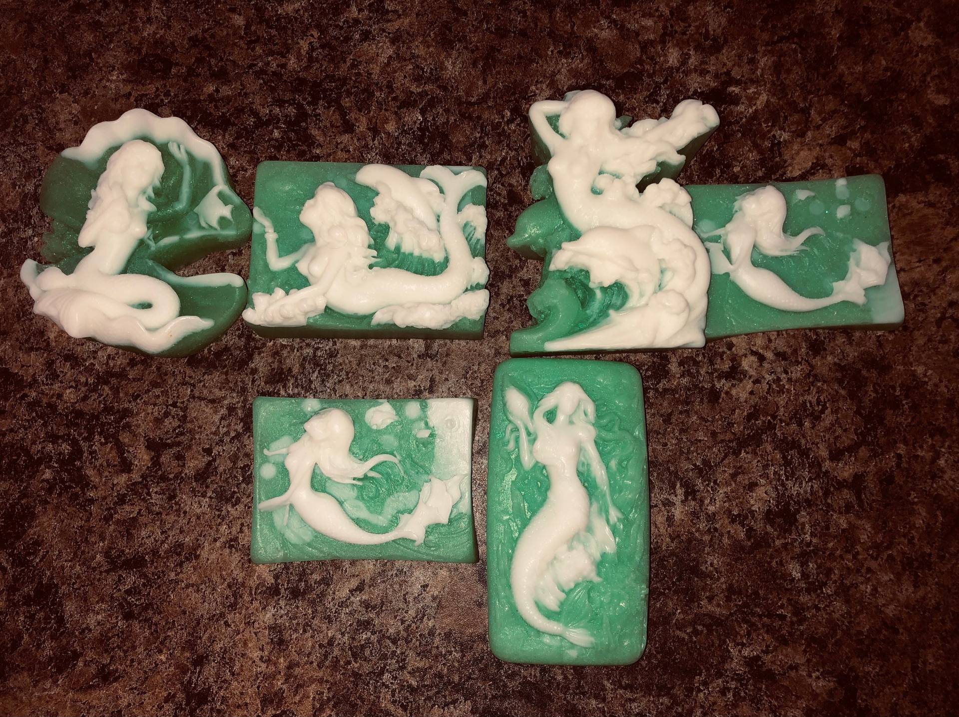 Doppelbutter Und Glycerin-Meerjungfrauseife, Duftend Nach Meereswellen-Duftöl-Geschenkset -Kostenloser Versand von Etsy - MyTimeMoments