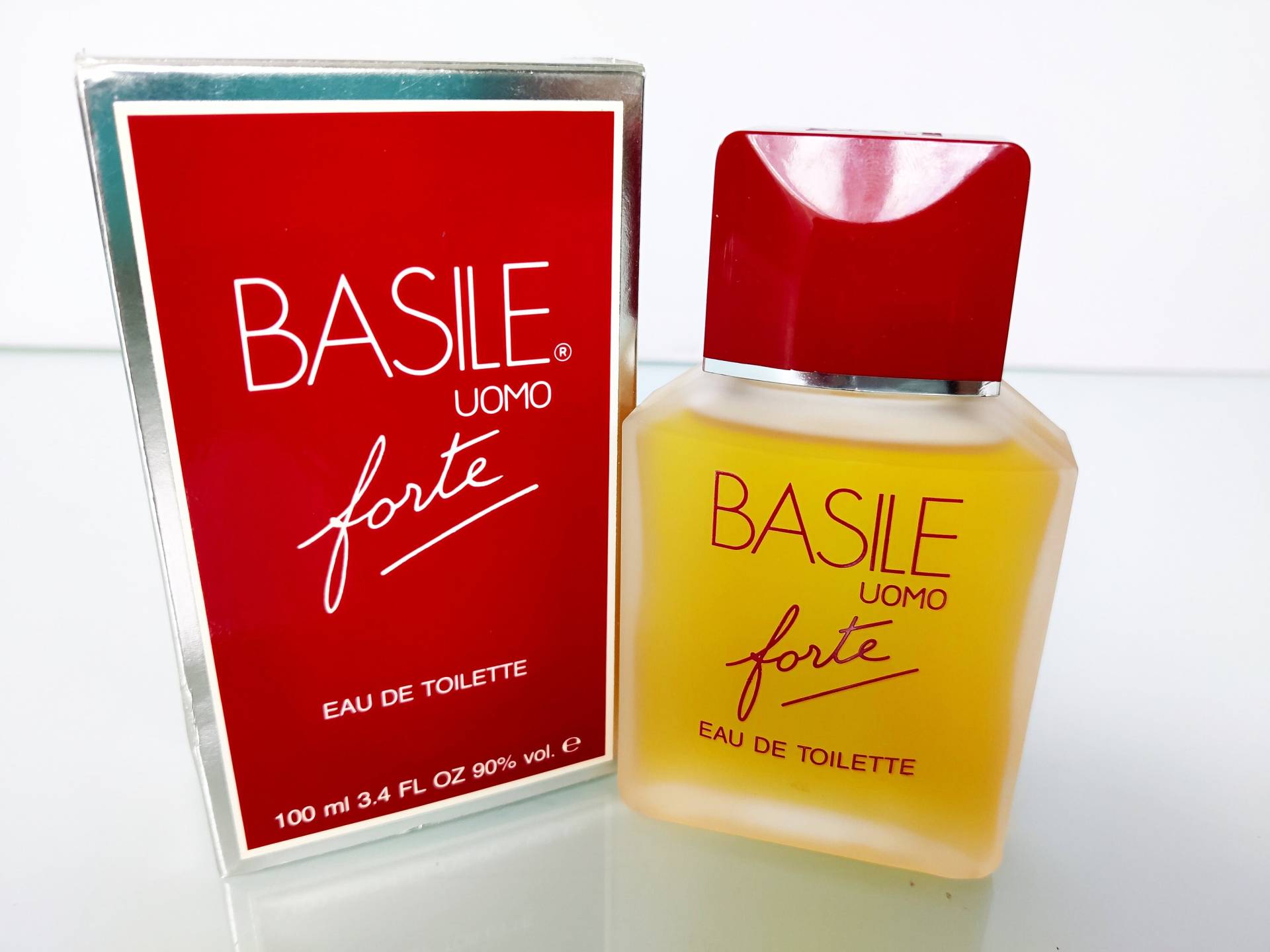 Basile "Uomo Forte" | 1989 Eau De Toilette 100 Ml/3.4 Us Fl.oz. Herren Parfüm Splash | Kein Spray Original Boxed von Etsy - MyVintageGadgets