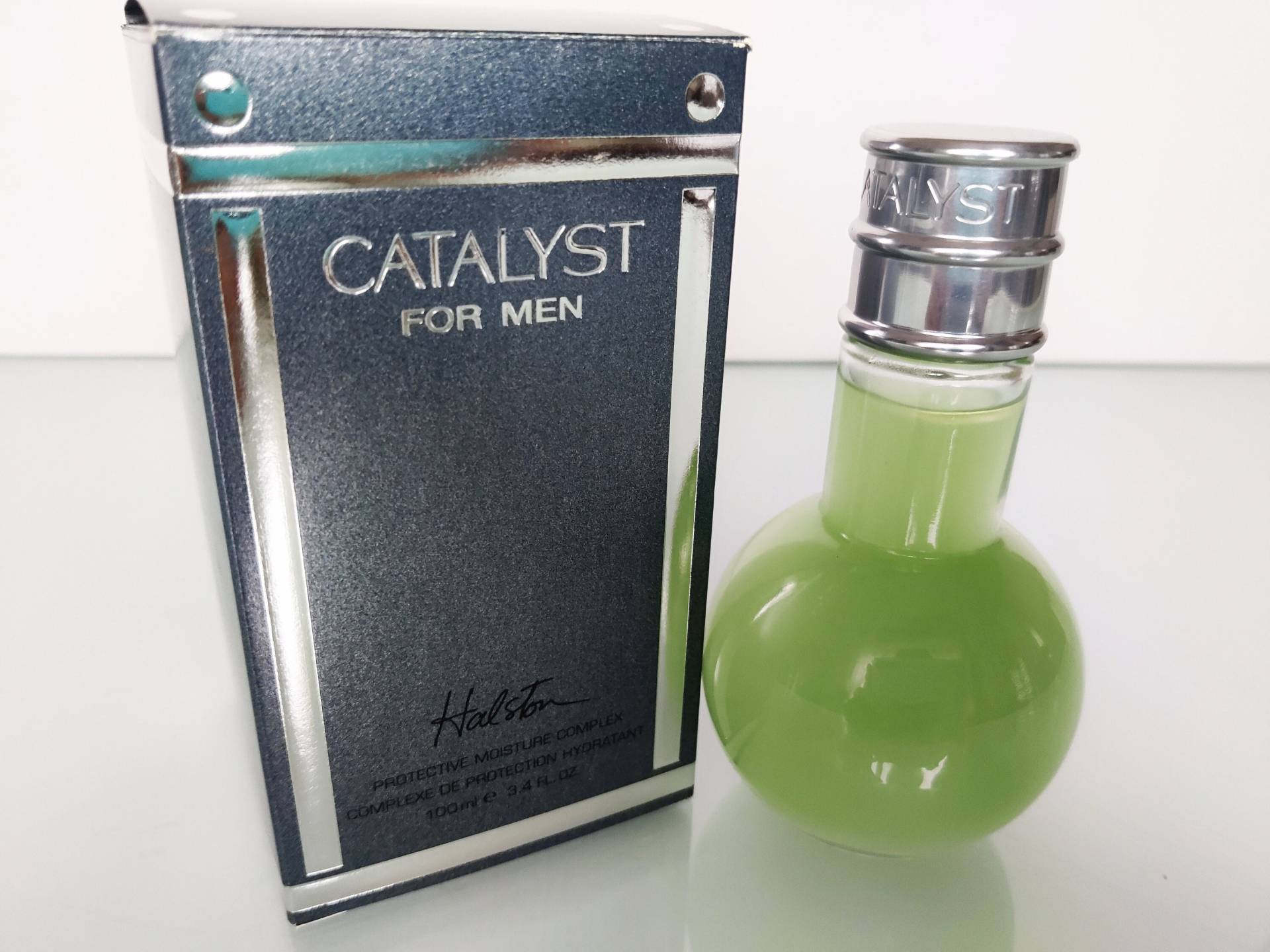 Halston "Catalyst" For Men Protective Moisture Vintage Catalyst 100 Ml/3, 4 Oz.fl. Brandneu Halston "Catalyst" For Men Protective Moisture Vintage Catalyst 100 Ml/3, 4 Oz.fl. Brandneu von Etsy - MyVintageGadgets