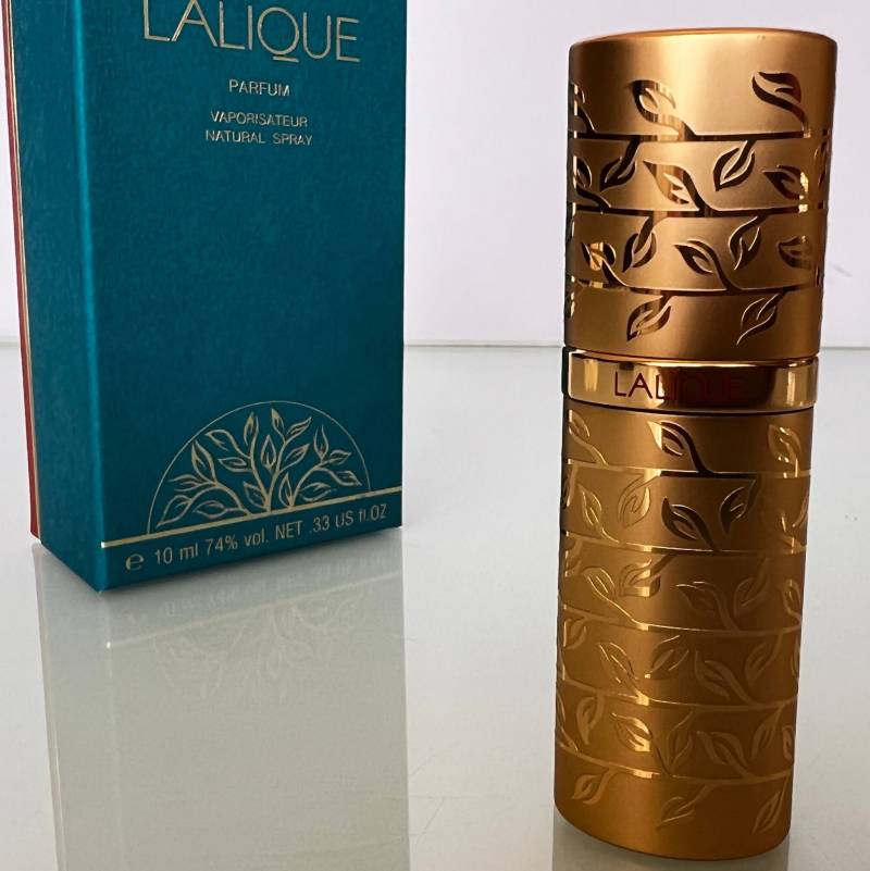 Lalique De | 1992 Reines Parfüm/Extra 10 Ml 0.33 Us.fl.oz Nachfüllbare Geldbörse Versiegelt Brandneu von Etsy - MyVintageGadgets