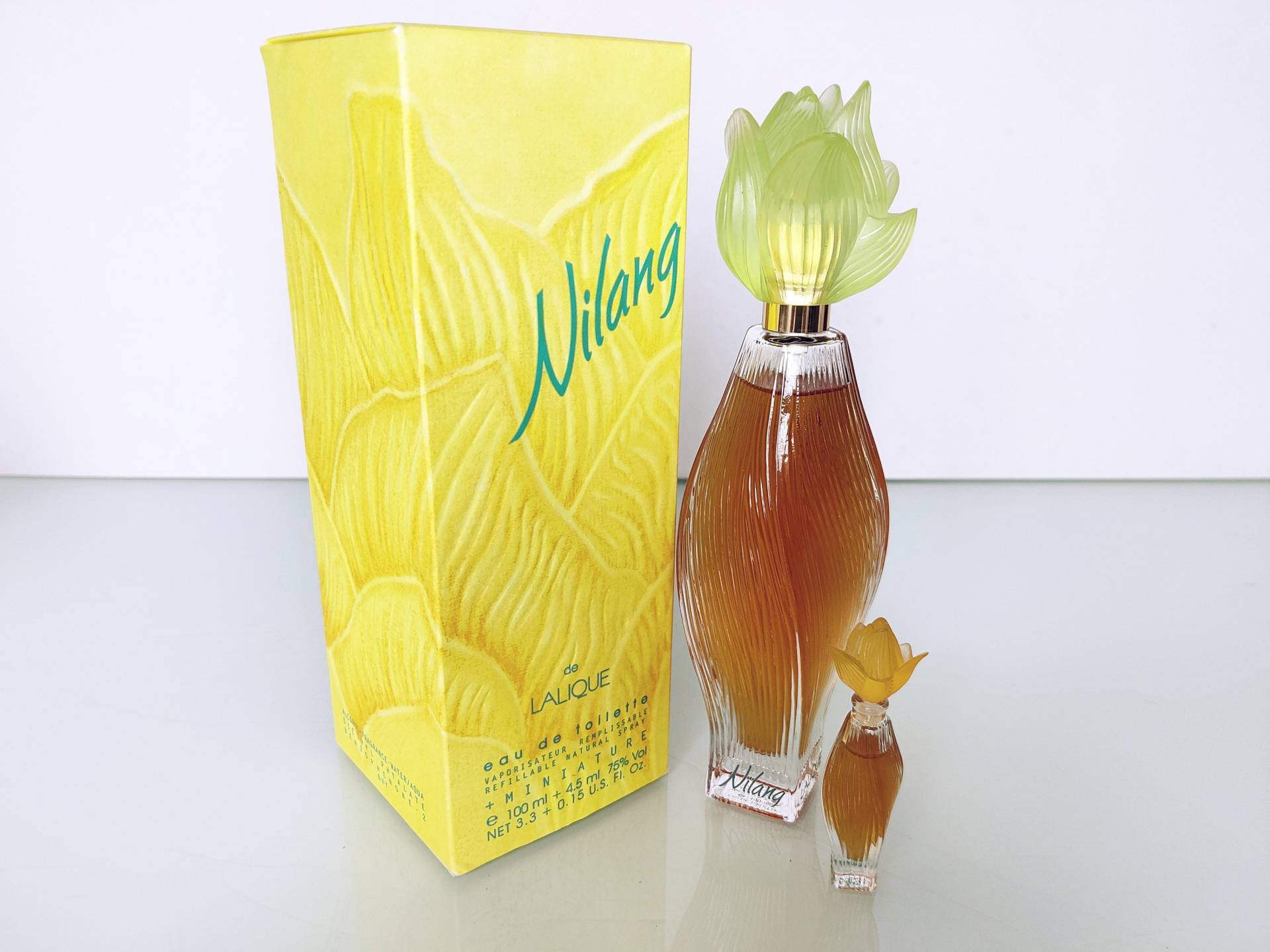 Nilang De Lalique | 1995 Eau De Toilette 100 Ml/3, 4 Fl.oz Natürliches Spray, Vintage Damenparfüm von Etsy - MyVintageGadgets