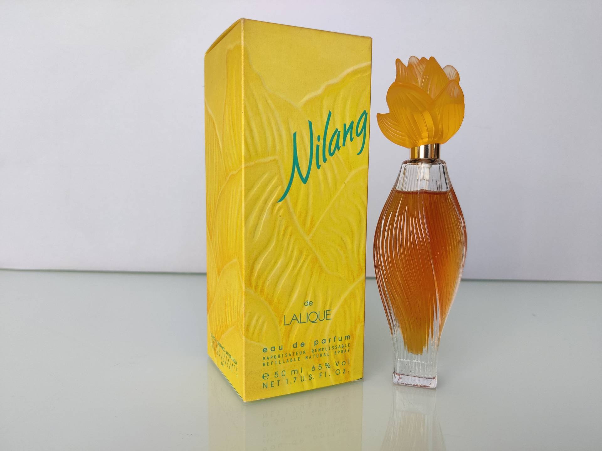 Nilang De Lalique | 1995 Eau Parfum 50 Ml/1.7 Us Fl.oz Natural Spray Refillable, Vintage Damen von Etsy - MyVintageGadgets