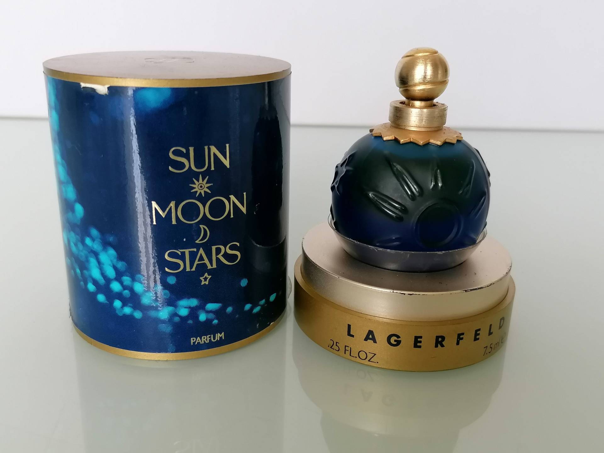 Sun Moon Stars , Karl Lagerfeld | 1994 Parfum/Extrait 1/4 Fl.oz /7, 5 Ml Vintage Reines , Geschenkidee von Etsy - MyVintageGadgets
