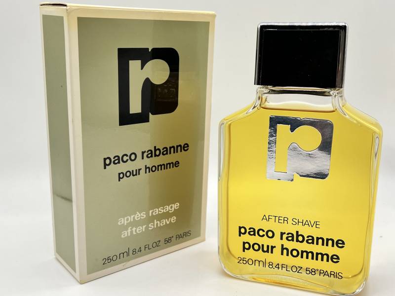 Vintage "R" Paco Rabanne Pour Homme" | 1973 Von After Shave 250 Ml Splash | Nicht Spray Nie Geöffnet, Nie Benutzt von Etsy - MyVintageGadgets