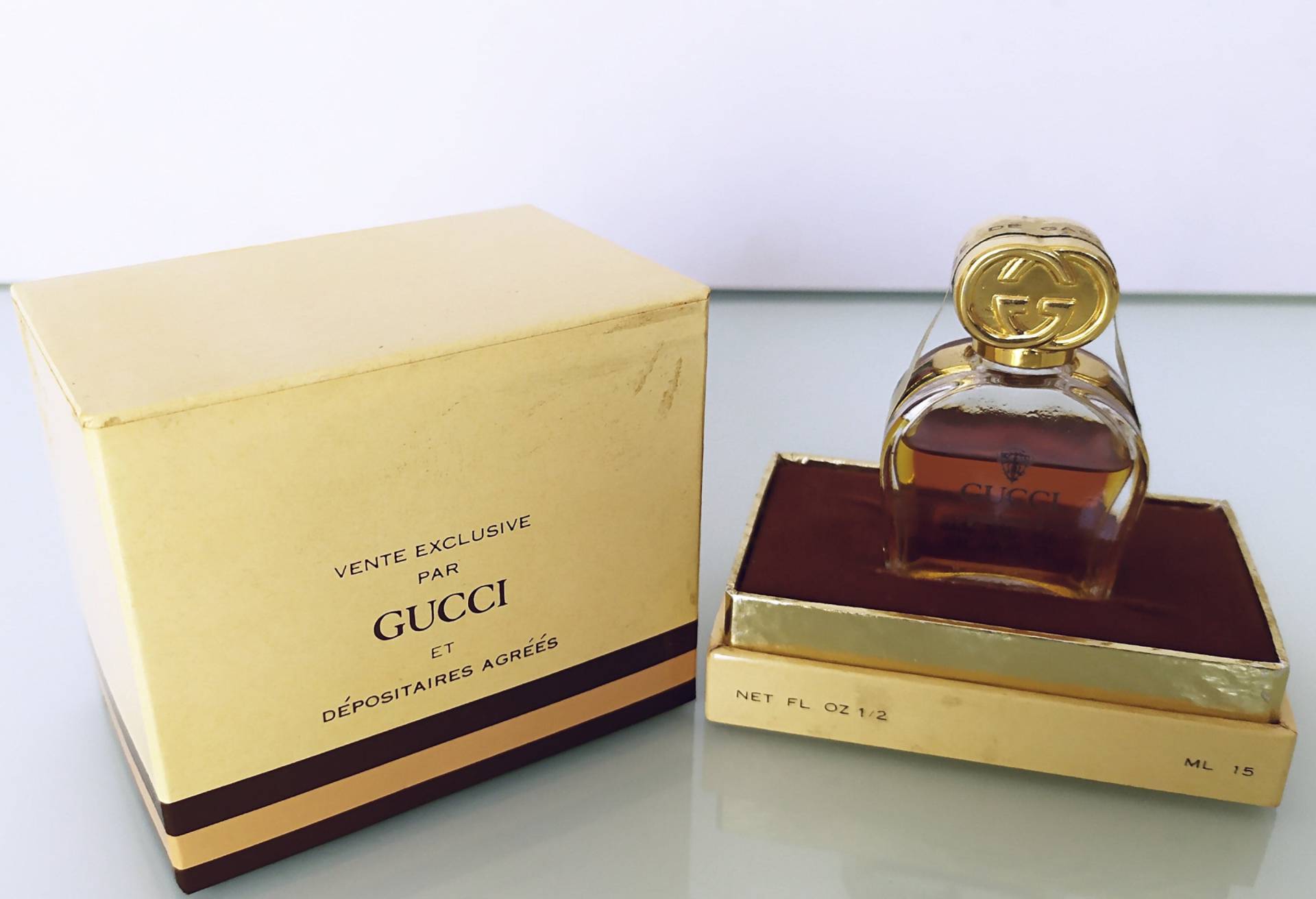 Vintage "'gucci Parfum 1'' | 1974 /Extrait 15 Ml/0, 5 Fl.oz Splash, Damenparfüm, Hergestellt in Italien von Etsy - MyVintageGadgets