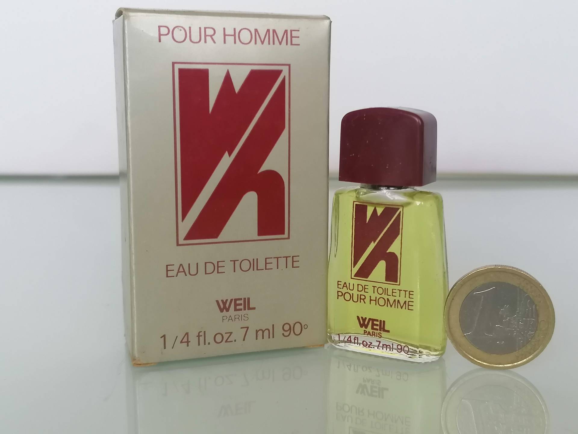 Weil Pour Homme | 1980 Miniatur Eau De Toilette 7 Ml/0, 24 Fl.oz Vintage Mini Parfum Für Männer von Etsy - MyVintageGadgets