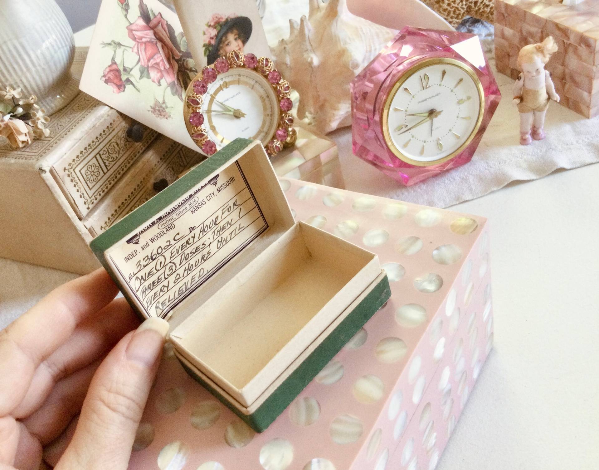Assoziierte Interstate Druggisten Rezeptbox, Grün Assoziierte Interstate Druggisten Rezeptbox, Grün von Etsy - Mymillienroses