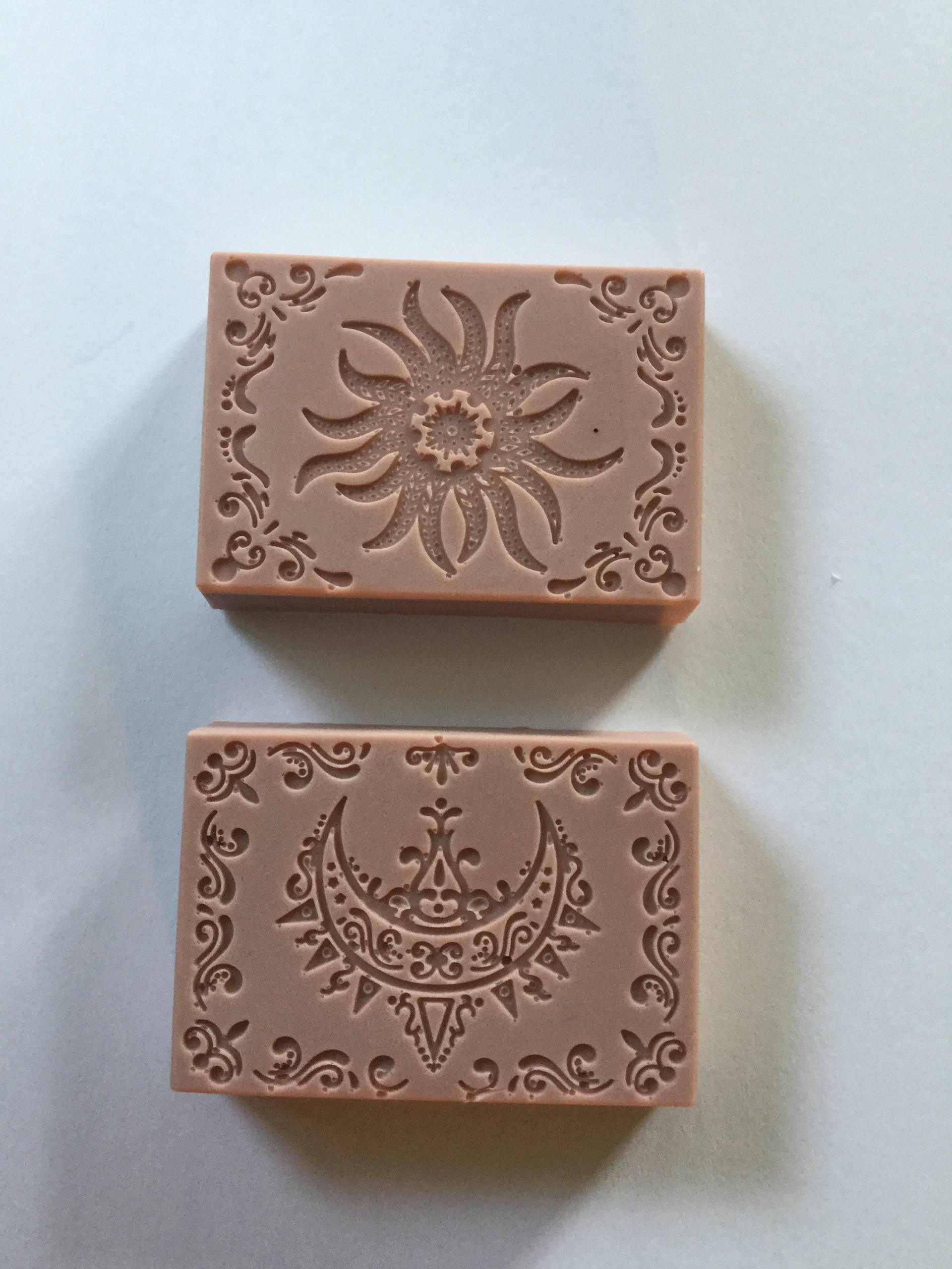 2 Kaffee Duft Sheabutter Blume & Mond Handgefertigte Seifen von Etsy - MysticMerchantGifts