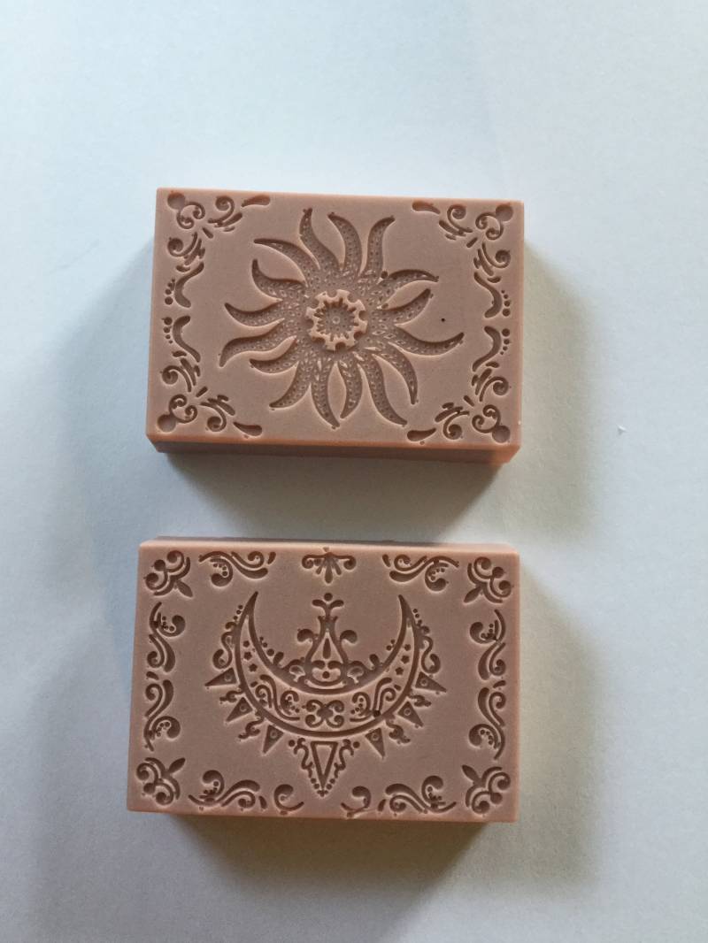 2 Kaffee Duft Sheabutter Blume & Mond Handgefertigte Seifen von Etsy - MysticMerchantGifts