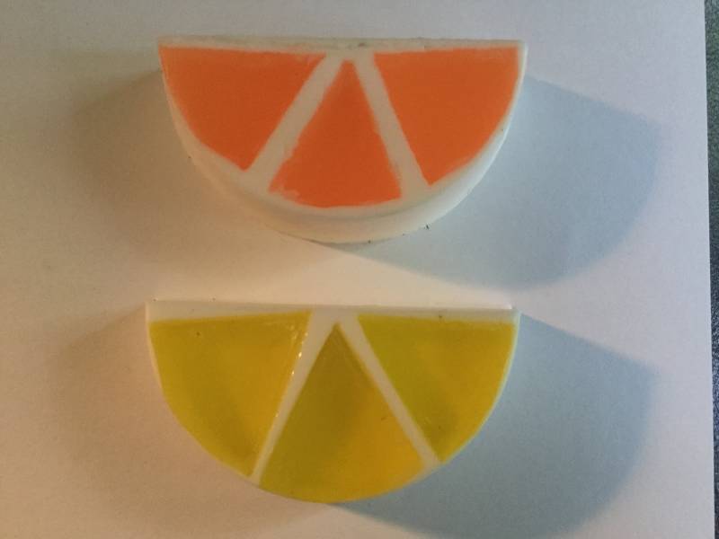 Set Von 2 Zitrus Duft Doubler Butter & Glycerin Handgefertigte Seifen Set Von 2 Zitrus Duft Doubler Butter & Glycerin Handgefertigte Seifen von Etsy - MysticMerchantGifts