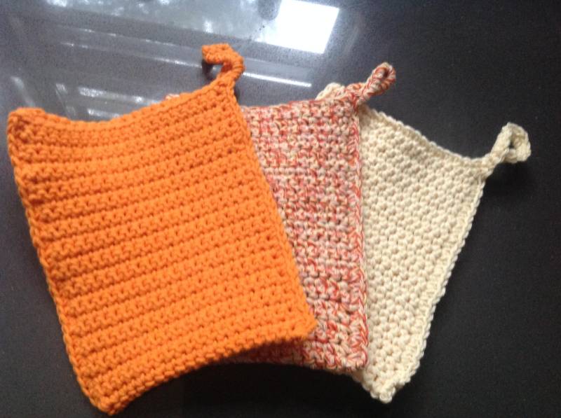 Badehandschuhe Im 3Er Set Von Mwc von Etsy - Mywaycrochet