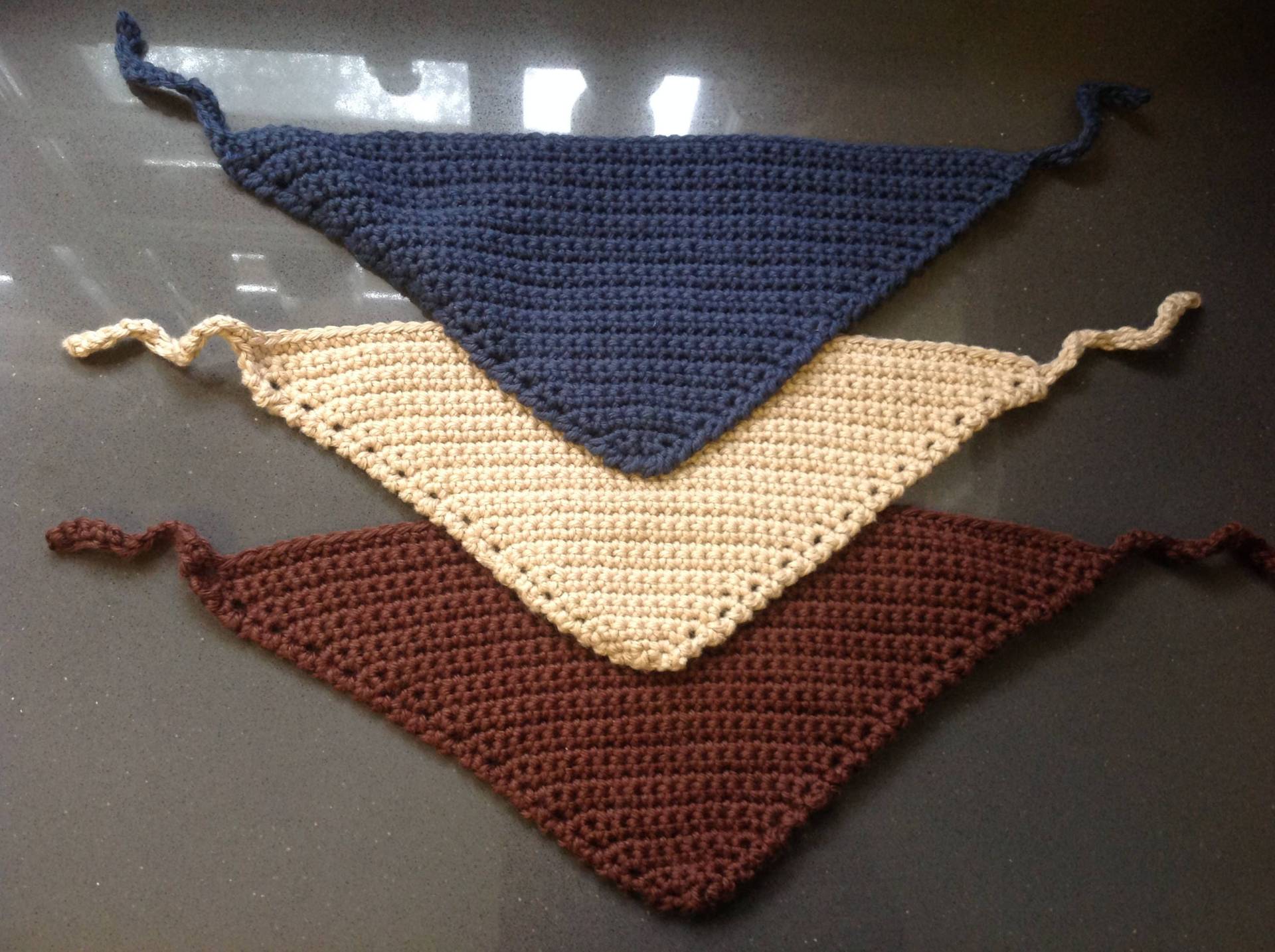 Drooling Lätzchen, Bandana Lätzchen | 3Er-Set Aus Baumwolle Von Mwc von Etsy - Mywaycrochet