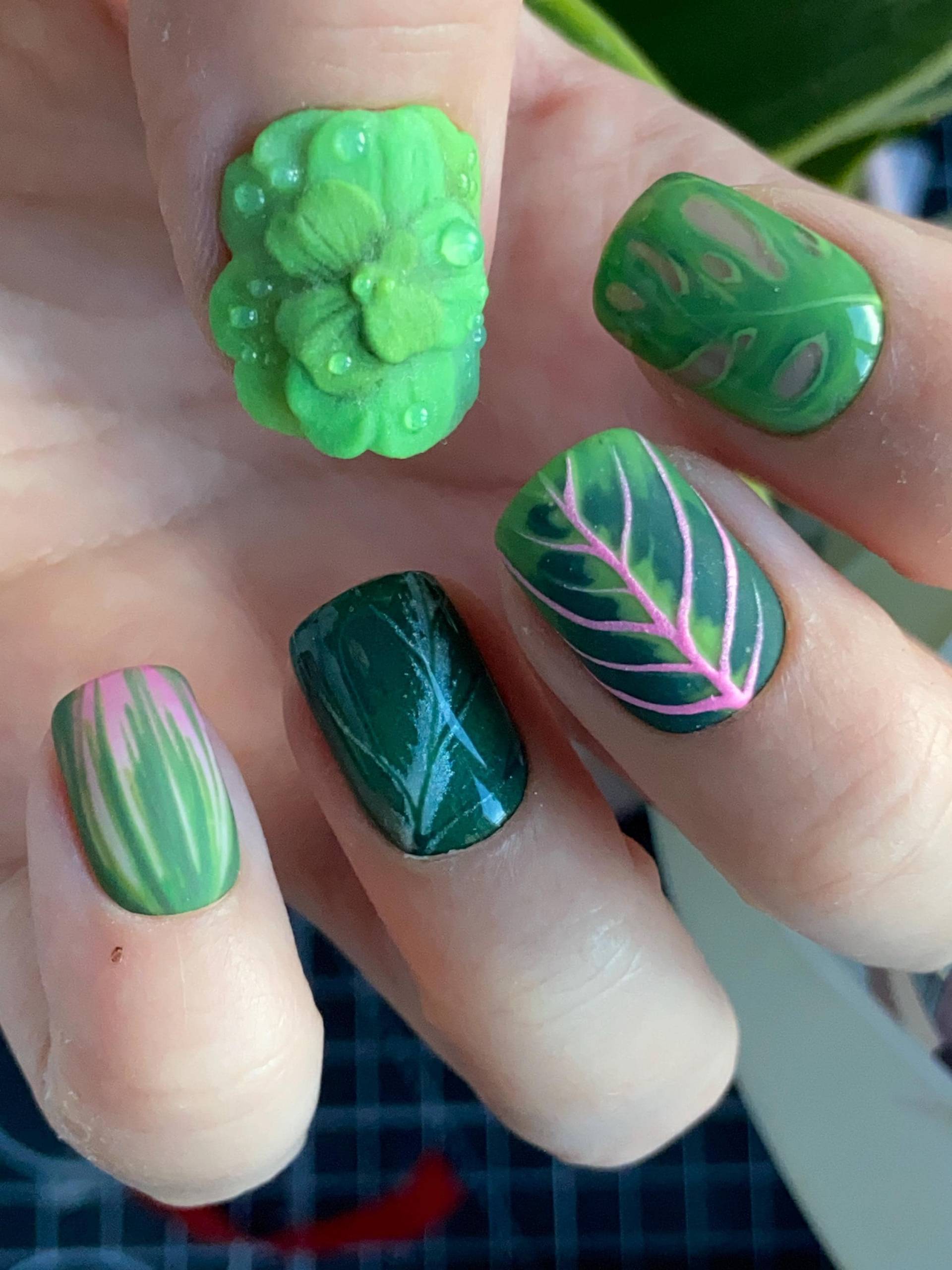 Benutzerdefinierte Chunky Press-On Nails Pflanzen Benutzerdefinierte Chunky Press-On Nails Pflanzen von Etsy - NETOY