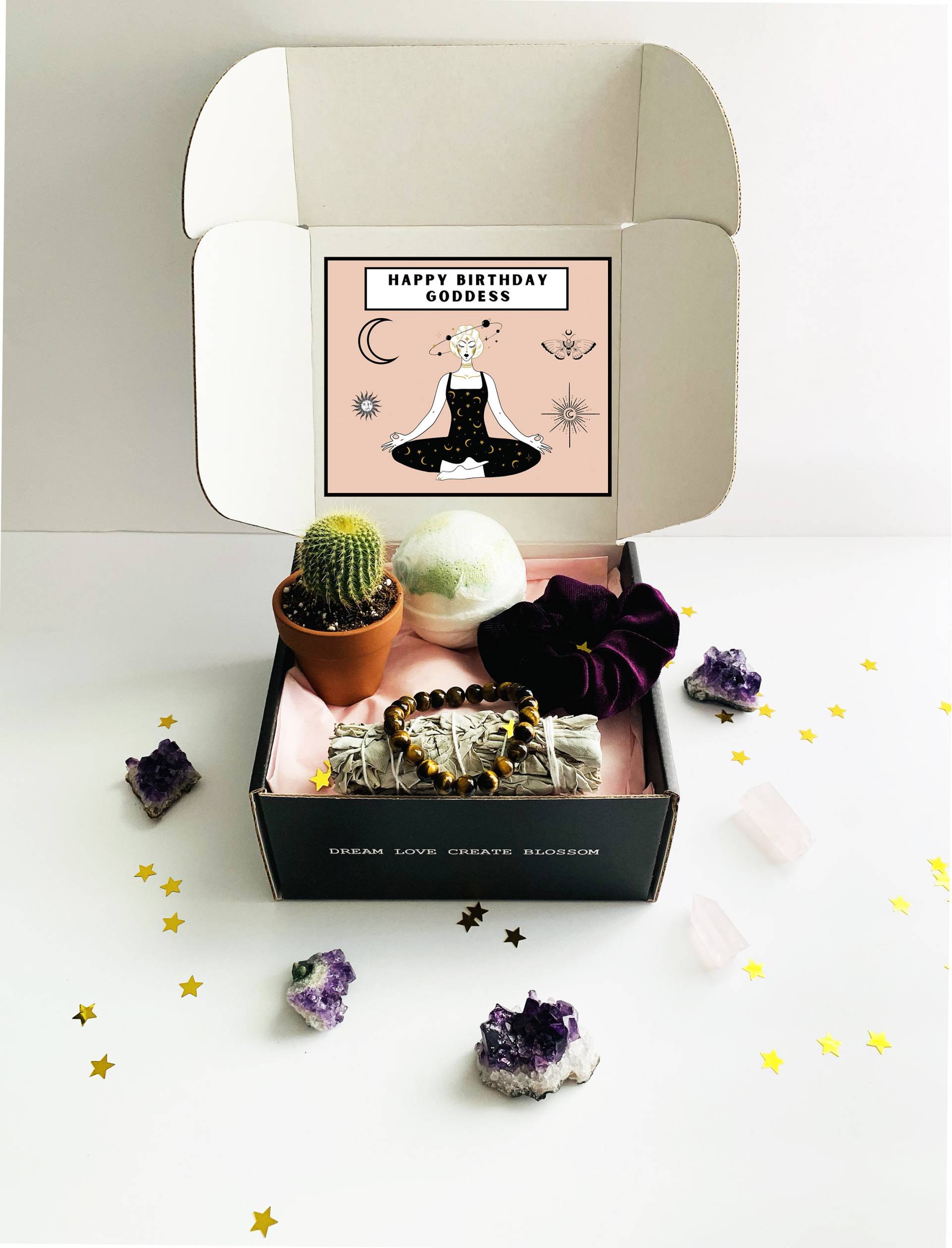 Geschenkbox| Göttin Geschenk | Alles Gute Zum Geburtstag Spirituelle Geschenkbox Sukkulenten Geburtstagsgeschenk Personalisierte Geschenke| Freund Geschenkbox| Göttin Geschenk | Alles Gute Zum Geburtstag Spirituelle Geschenkbox Sukkulenten Geburtstagsgeschenk Personalisierte Geschenke| Freund von Etsy - NEWBLOOMINGMOON