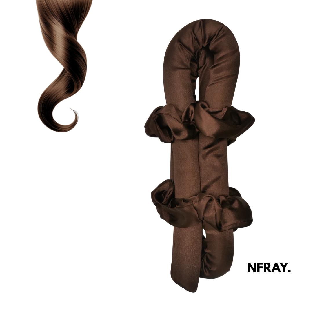 Heatless Lockenwickler Nfray Mit Farblich Passenden Satin Scrunchies Und Clip von Etsy - NFRAYhaircare